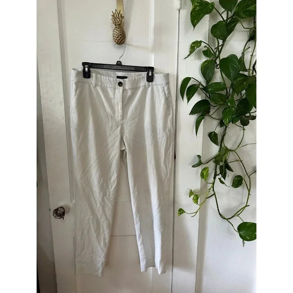 J. Crew Women’s size 12 white jeans - Picture 1 of 6